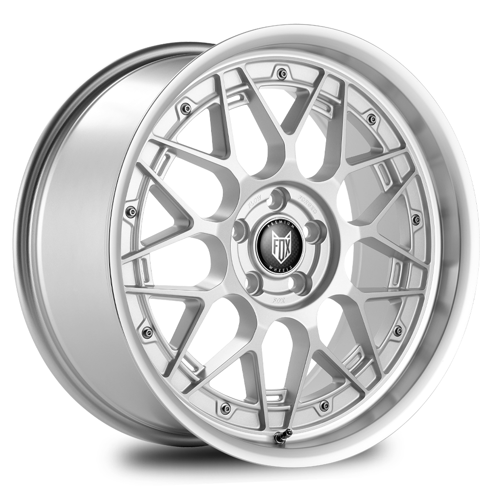 FOX HIRO SATIN SILVER POLISHED LIP