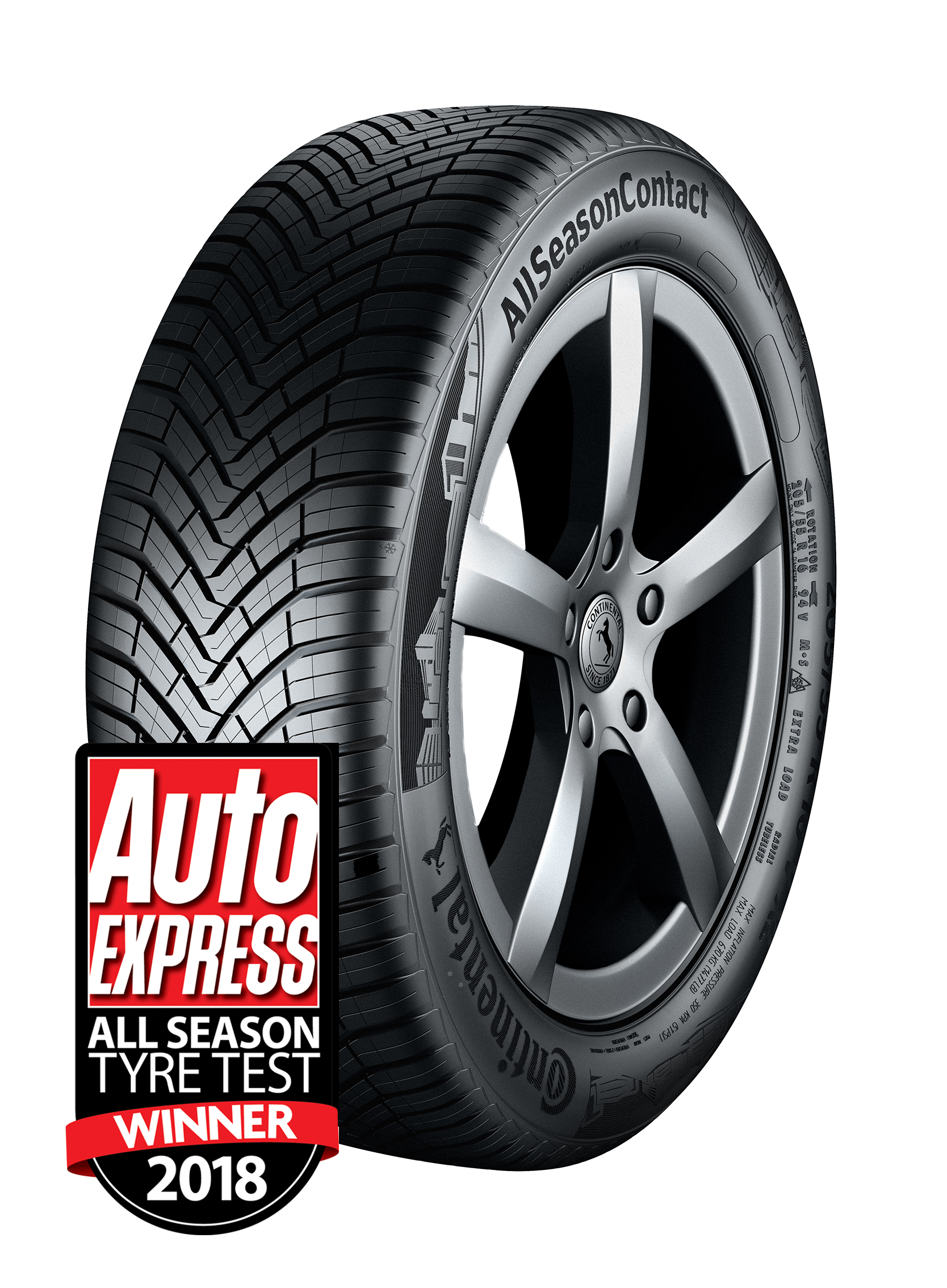 175/65R14 CONTINENTAL ALLSEASONCONTACT 82T (CAR ALL SEASON)